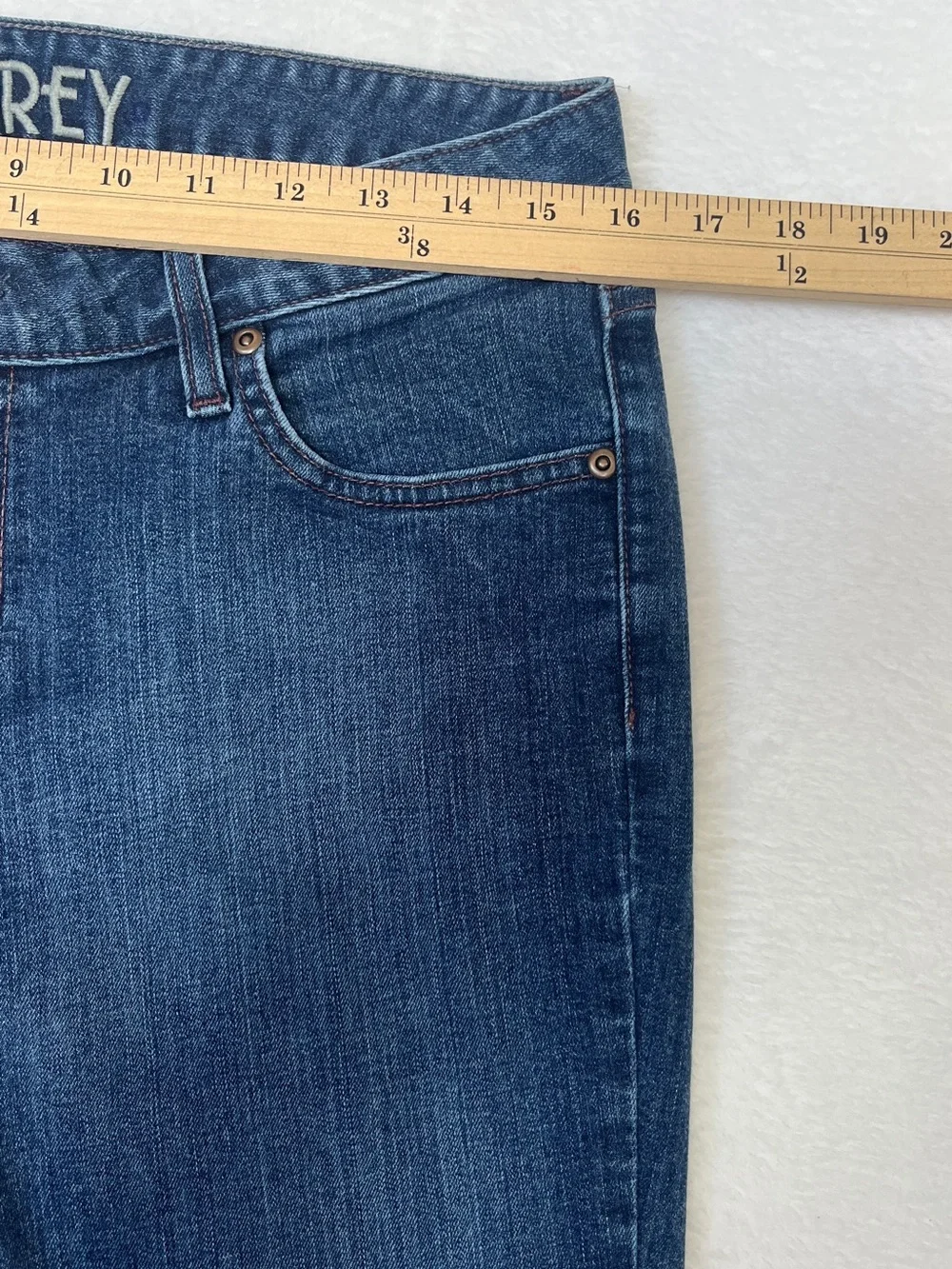 Kimes Ranch Audrey Low Rise Bootcut Western Sz 10 Med Wash Utility Farm Workwear